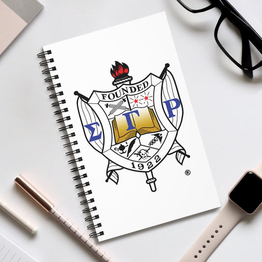 Sigma Gamma Rho Spiral Journal - Crest