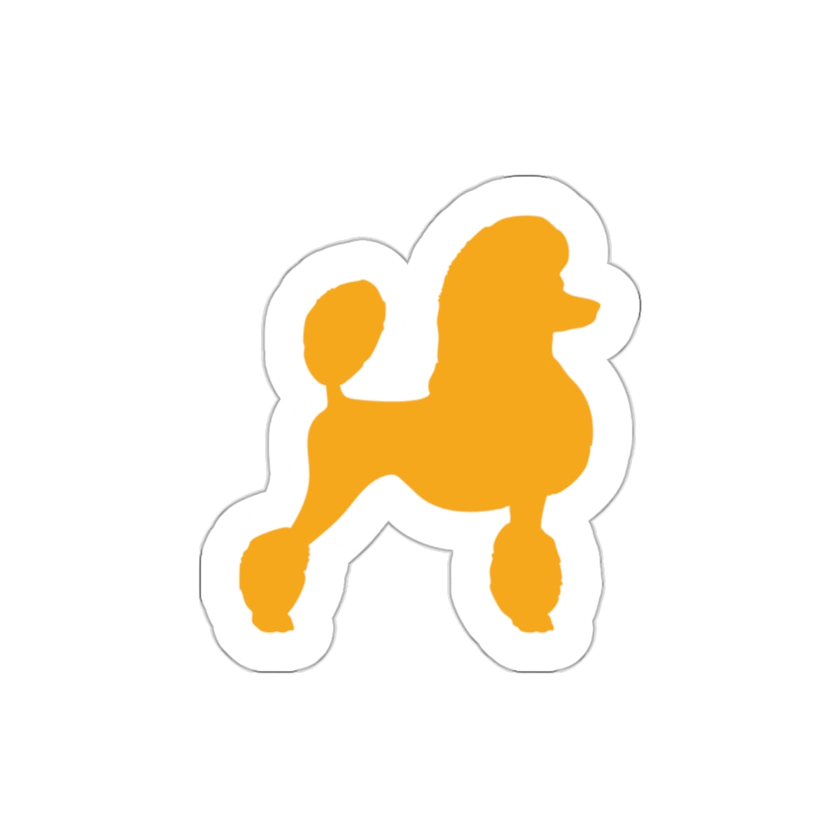 Sigma Gamma Rho Sticker - Poodle