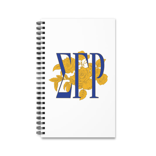 Sigma Gamma Rho Spiral Journal – Floral Letters