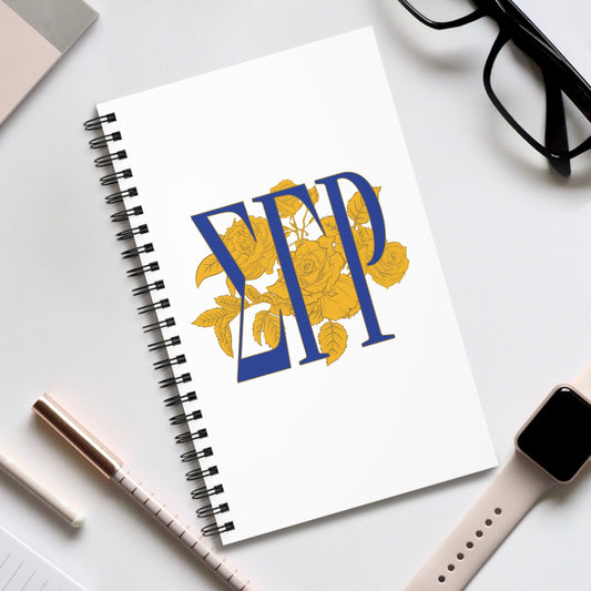 Sigma Gamma Rho Spiral Journal – Floral Letters