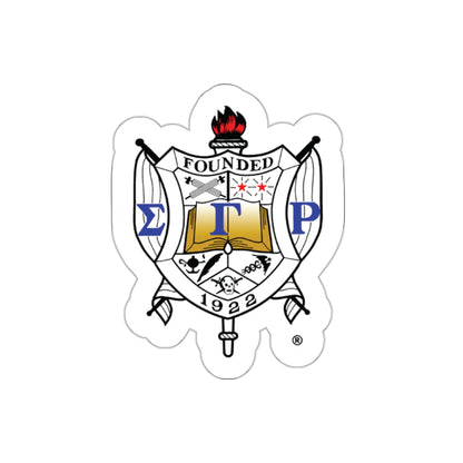 Sigma Gamma Rho Sticker - Crest