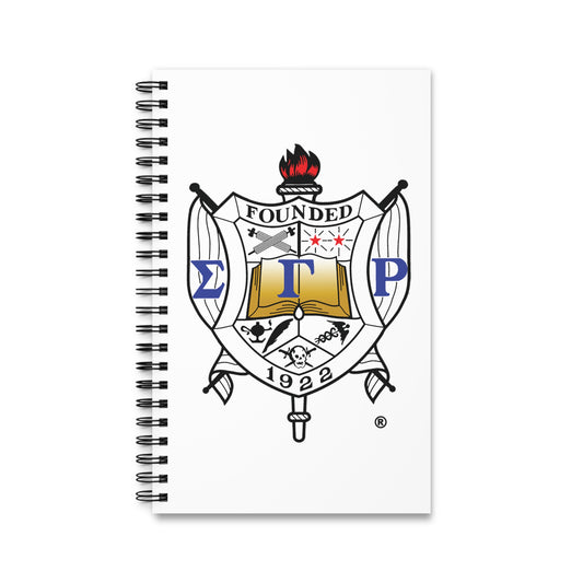 Sigma Gamma Rho Spiral Journal - Crest