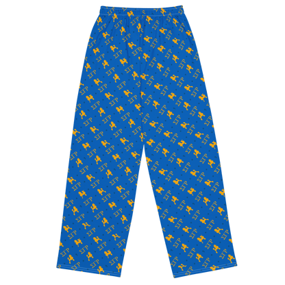 Sigma Gamma Rho Unisex Wide-Leg Pants - Royal