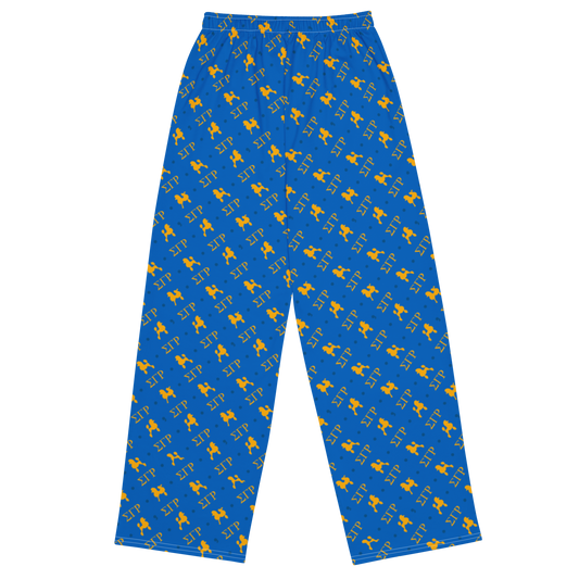 Sigma Gamma Rho Unisex Wide-Leg Pants - Royal