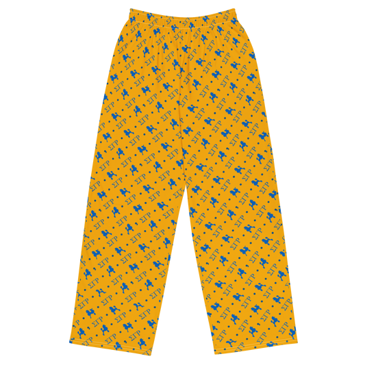 Sigma Gamma Rho Unisex Wide-Leg Pants - Gold