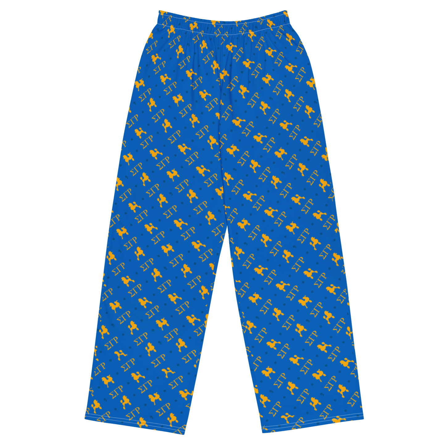 Sigma Gamma Rho Unisex Wide-Leg Pants - Royal