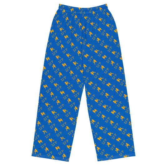 Sigma Gamma Rho Unisex Wide-Leg Pants - Royal