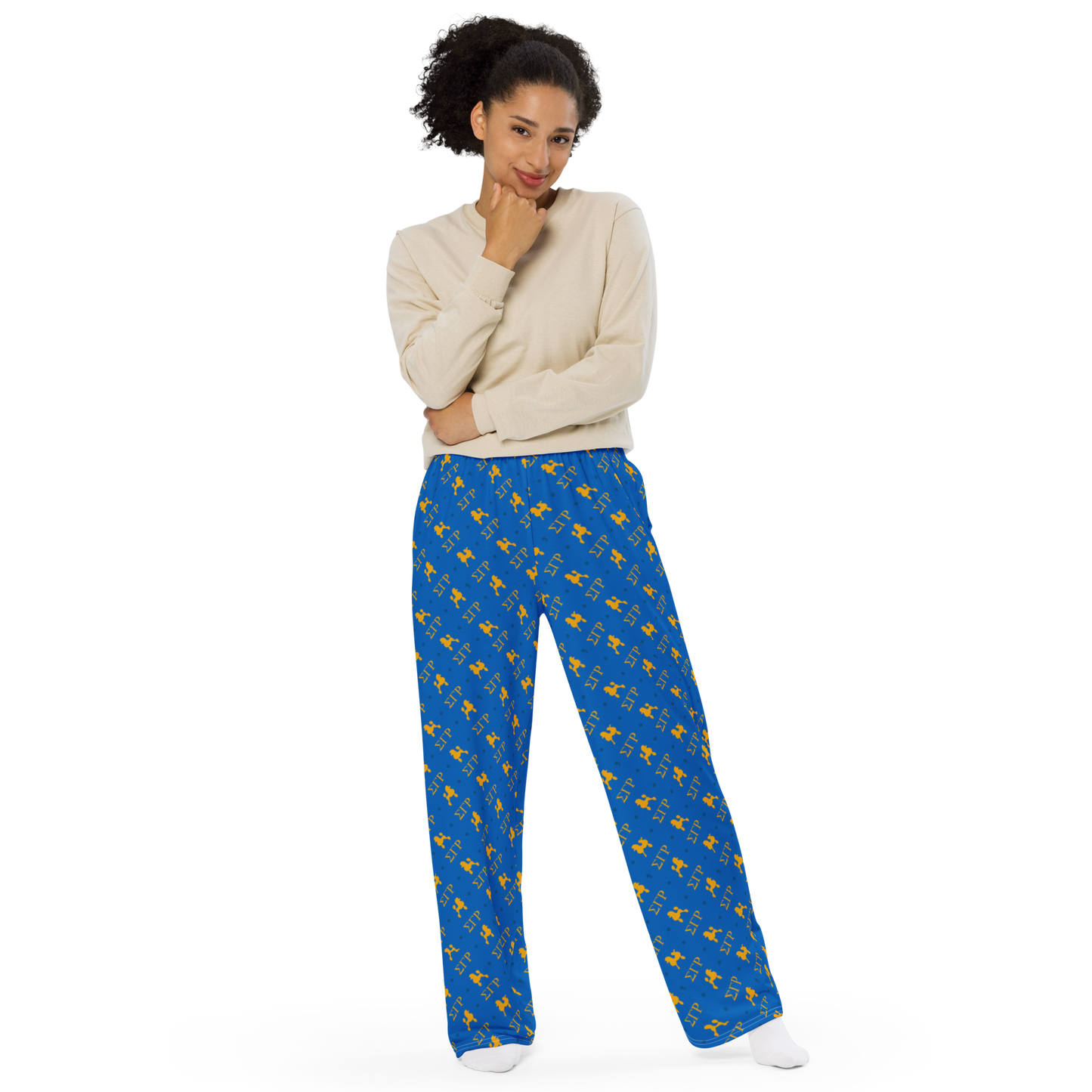Sigma Gamma Rho Unisex Wide-Leg Pants - Royal