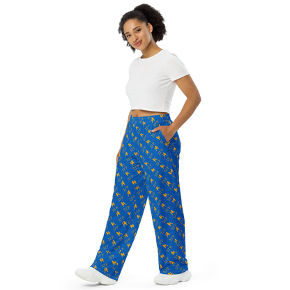 Sigma Gamma Rho Unisex Wide-Leg Pants - Royal